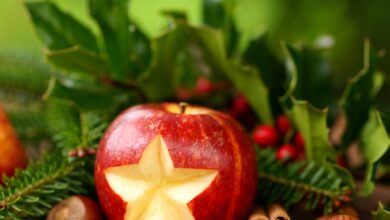 świąteczne jabłko